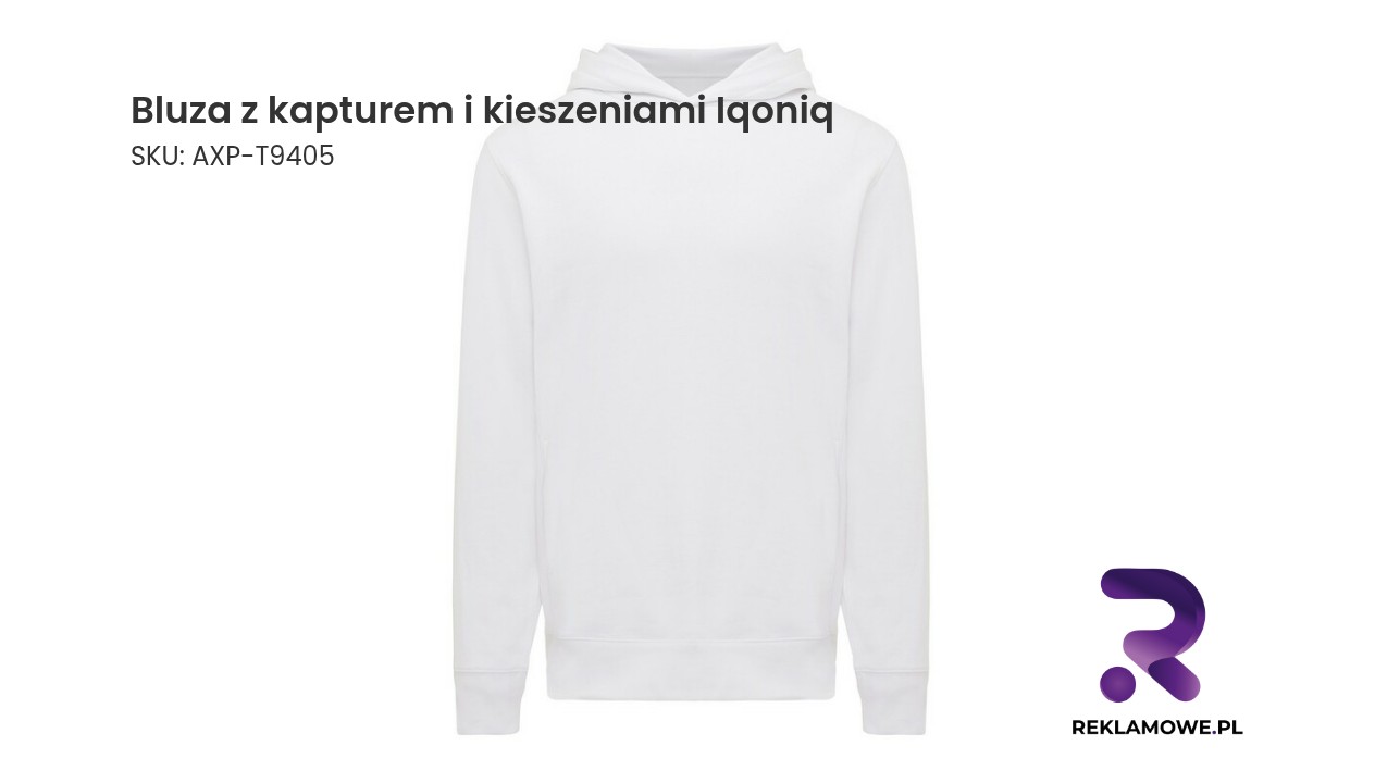 Bluza z kapturem i kieszeniami marki Iqoniq