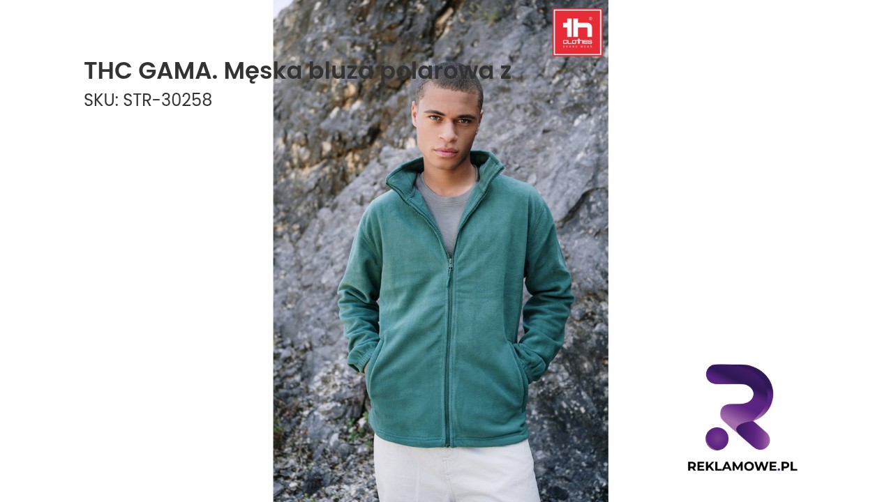 THC GAMA męska bluza polarowa