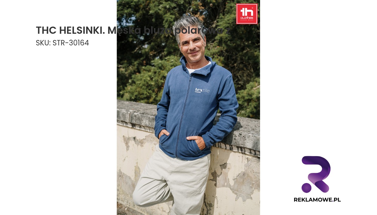 Męska bluza polarowa z serii THC HELSINKI