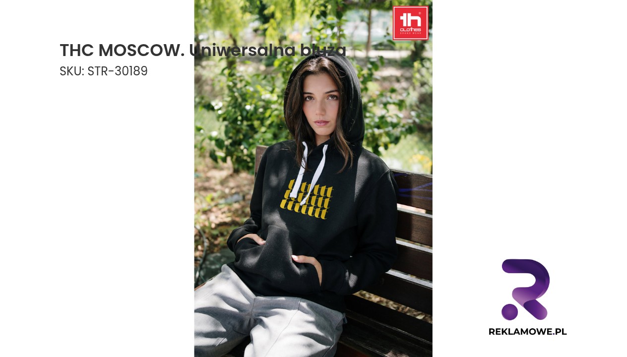 Bluza THC Moscow uniwersalna w kolorze szarym