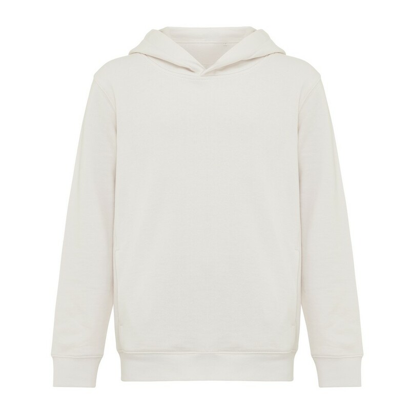 Dziecięca bluza z kapturem i kieszeniami Iqoniq Yengo z bawełny z recyklingu T6404.040.1112__B_1