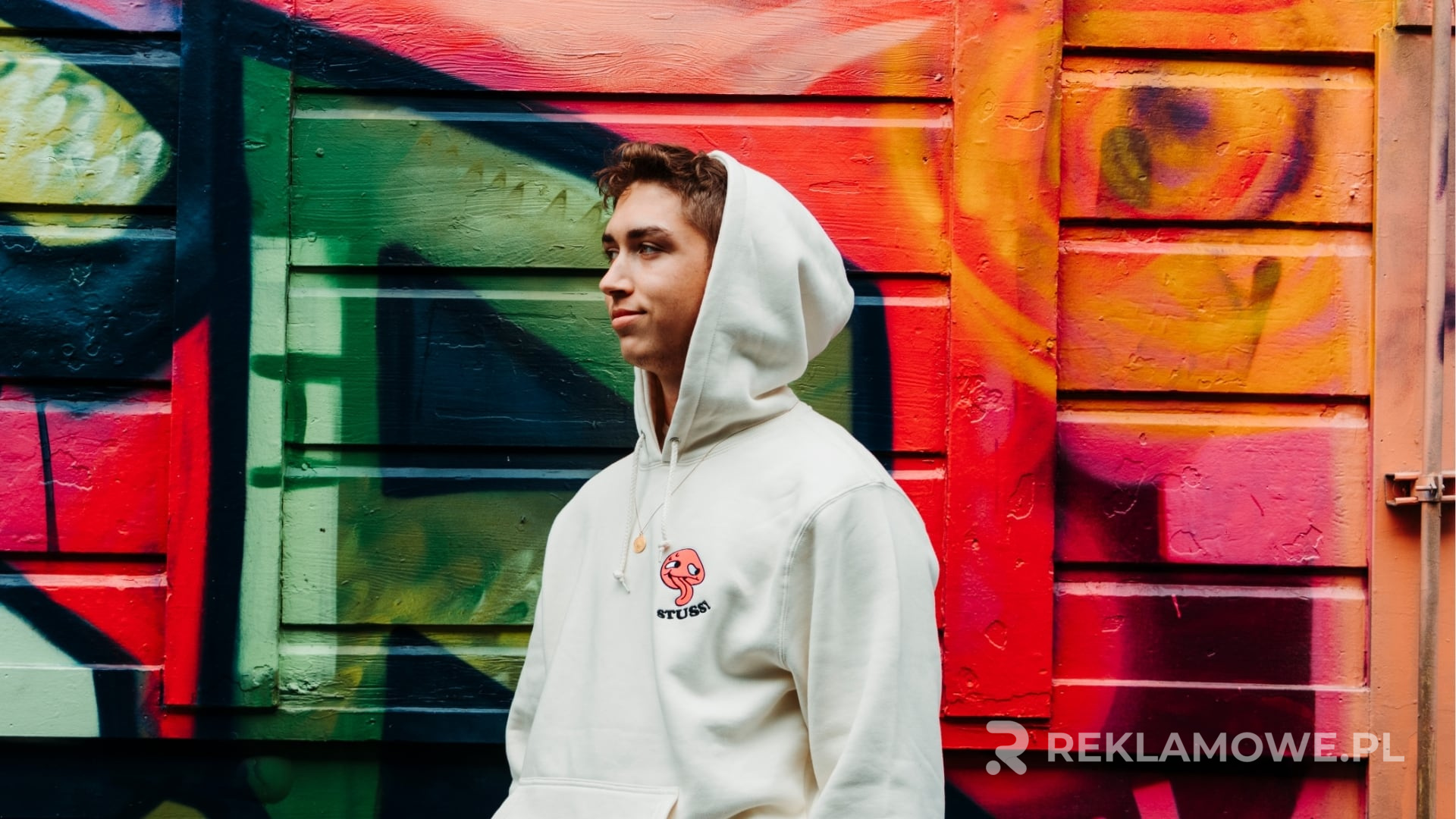 Bluza reklamowa na zimową kampanię promocyjną