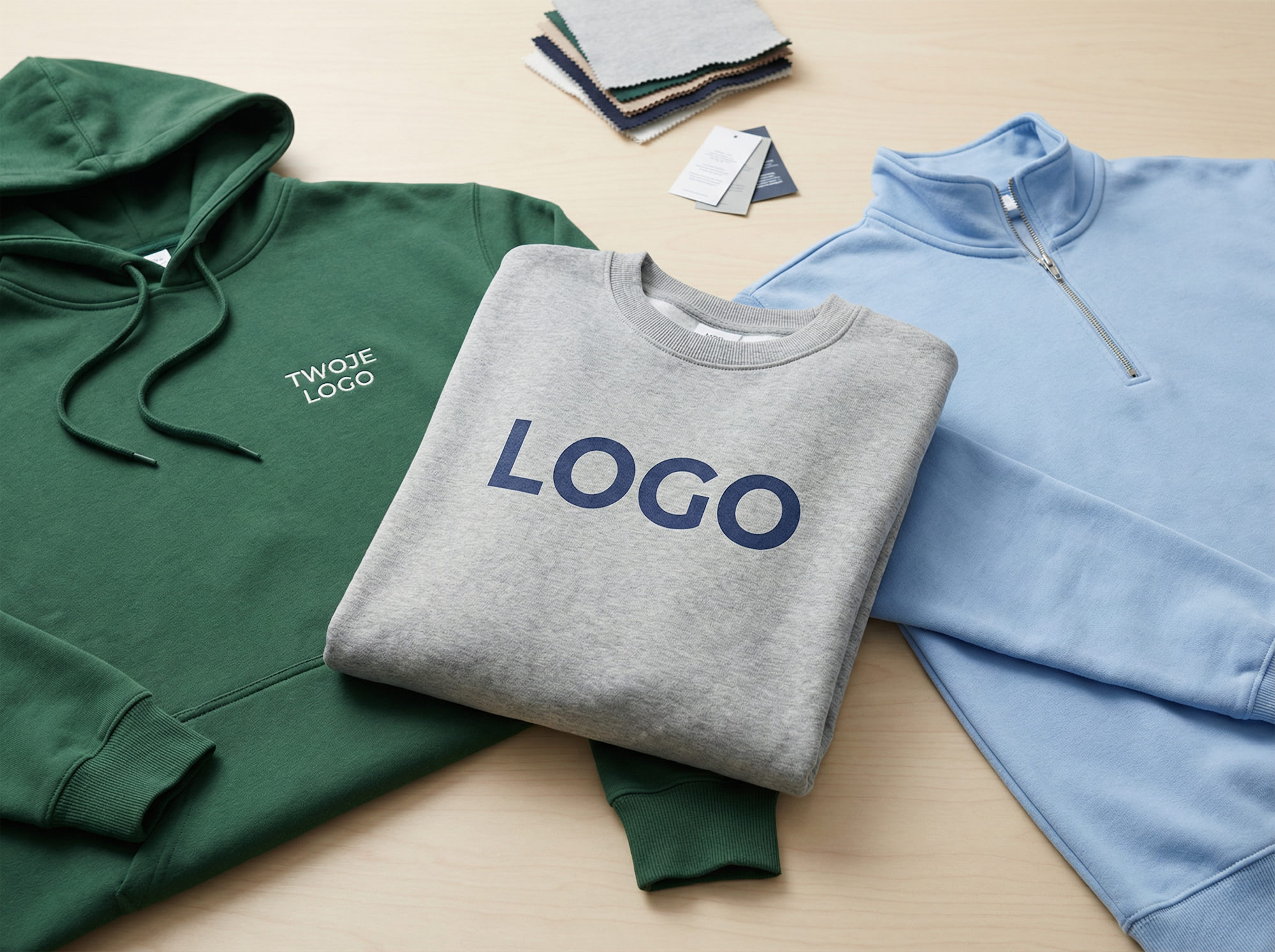 Bluzy reklamowe w Łodzi