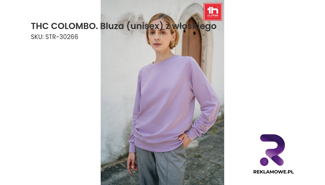 THC COLOMBO bluza unisex z włoskiego